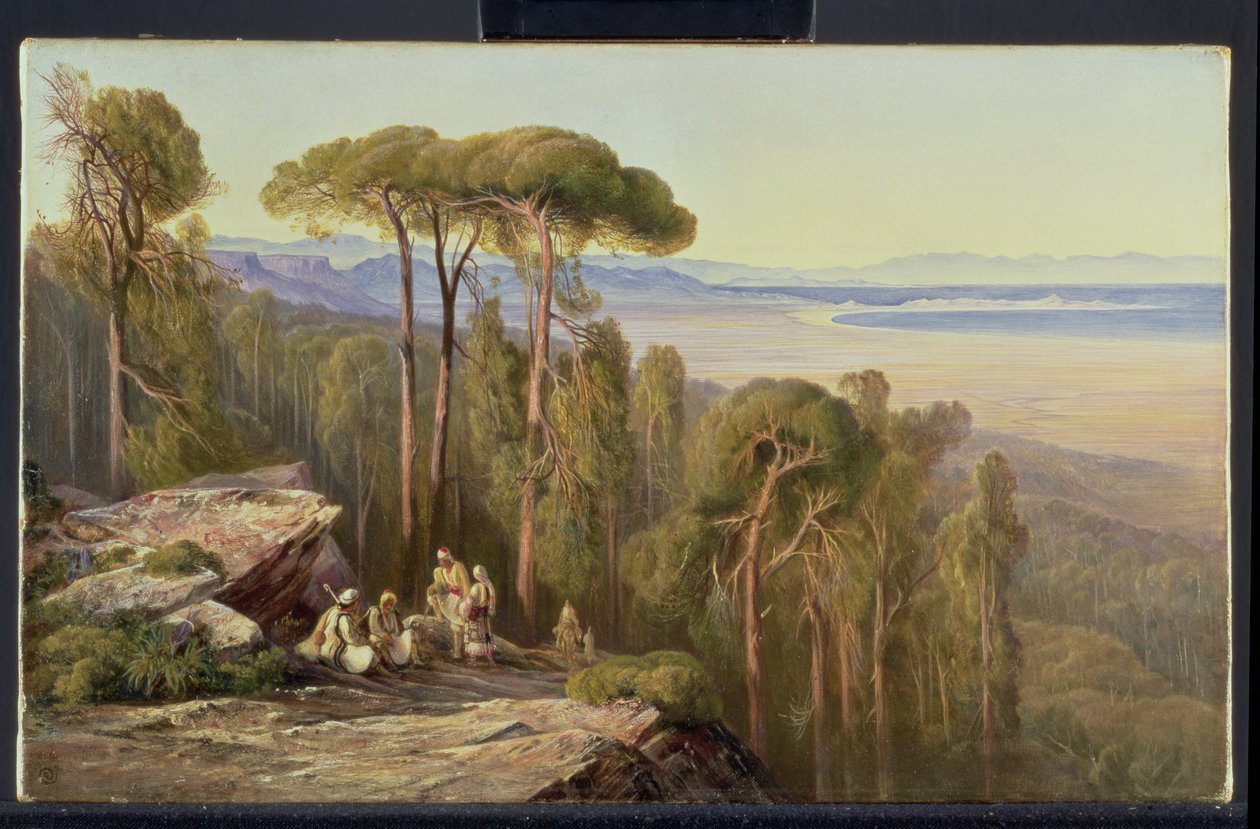 Viajantes em madeira de Edward Lear