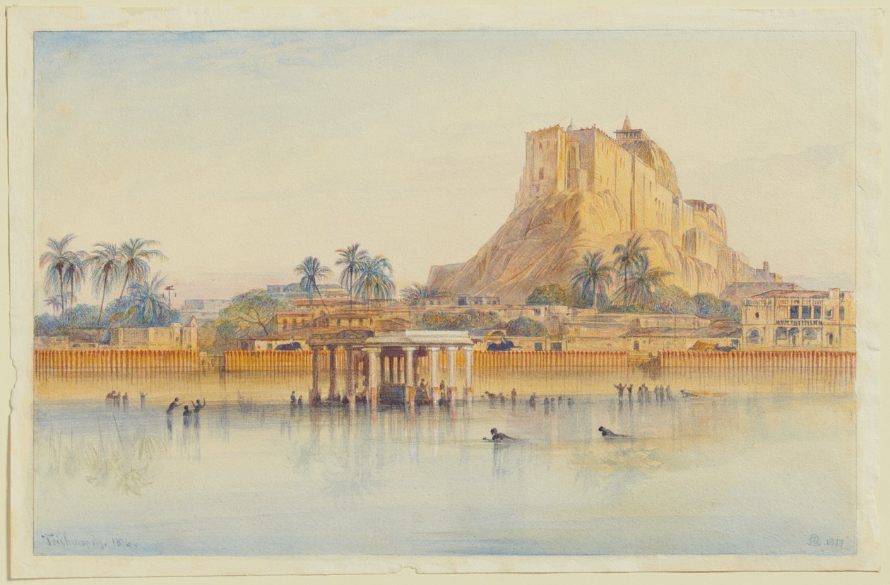 Trichinopoly, 1874 (Índia) de Edward Lear
