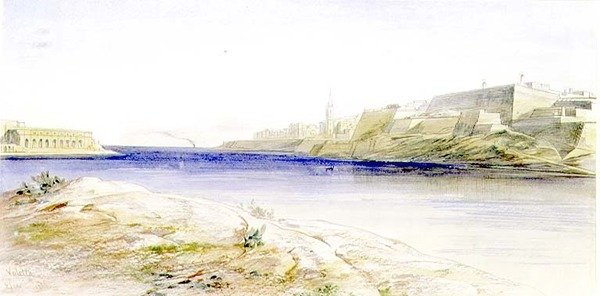 Valletta, Malta de Edward Lear