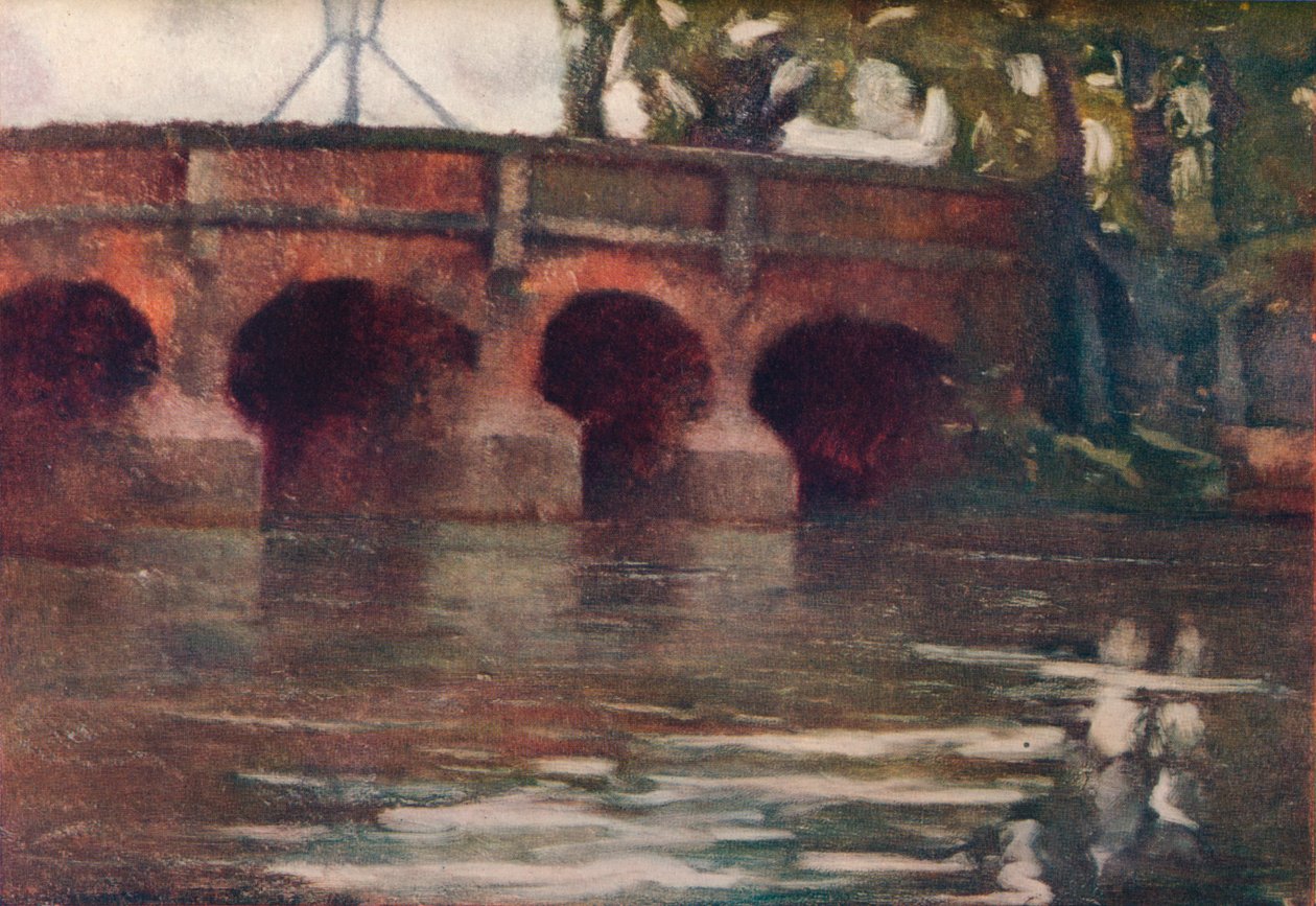 A ponte, c1911 de Edward Leslie Badham