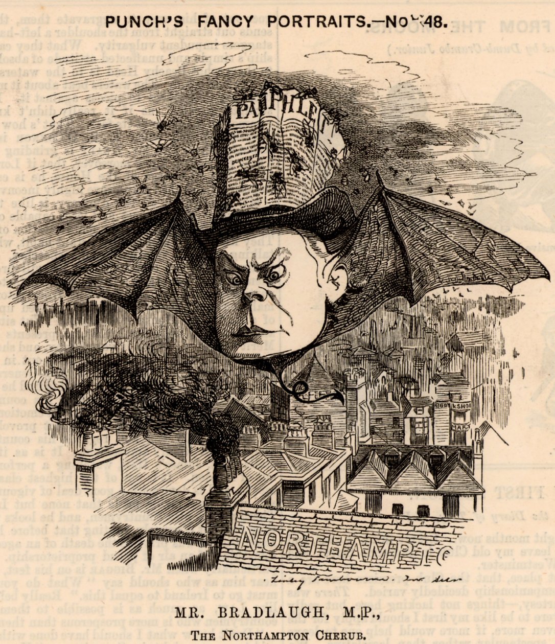 Charles Bradlaugh (1833-1891) de Edward Linley Sambourne