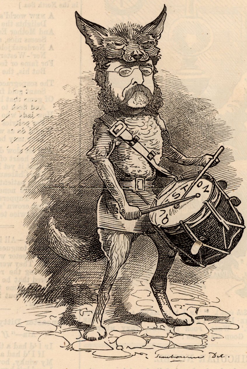 Henry Drummond Charles Wolff (1830-1908) de Edward Linley Sambourne