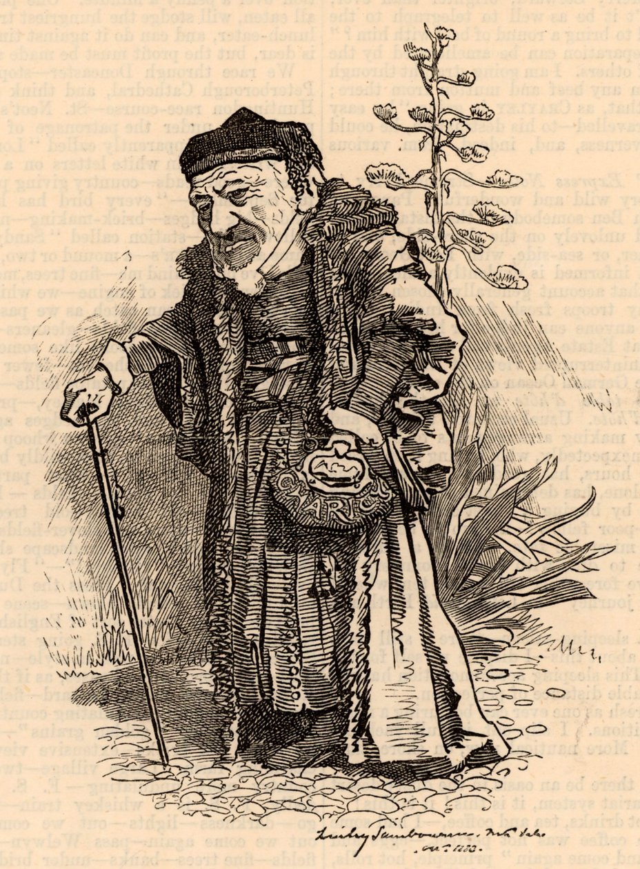 Moisés Montefiore (1784-1885) de Edward Linley Sambourne