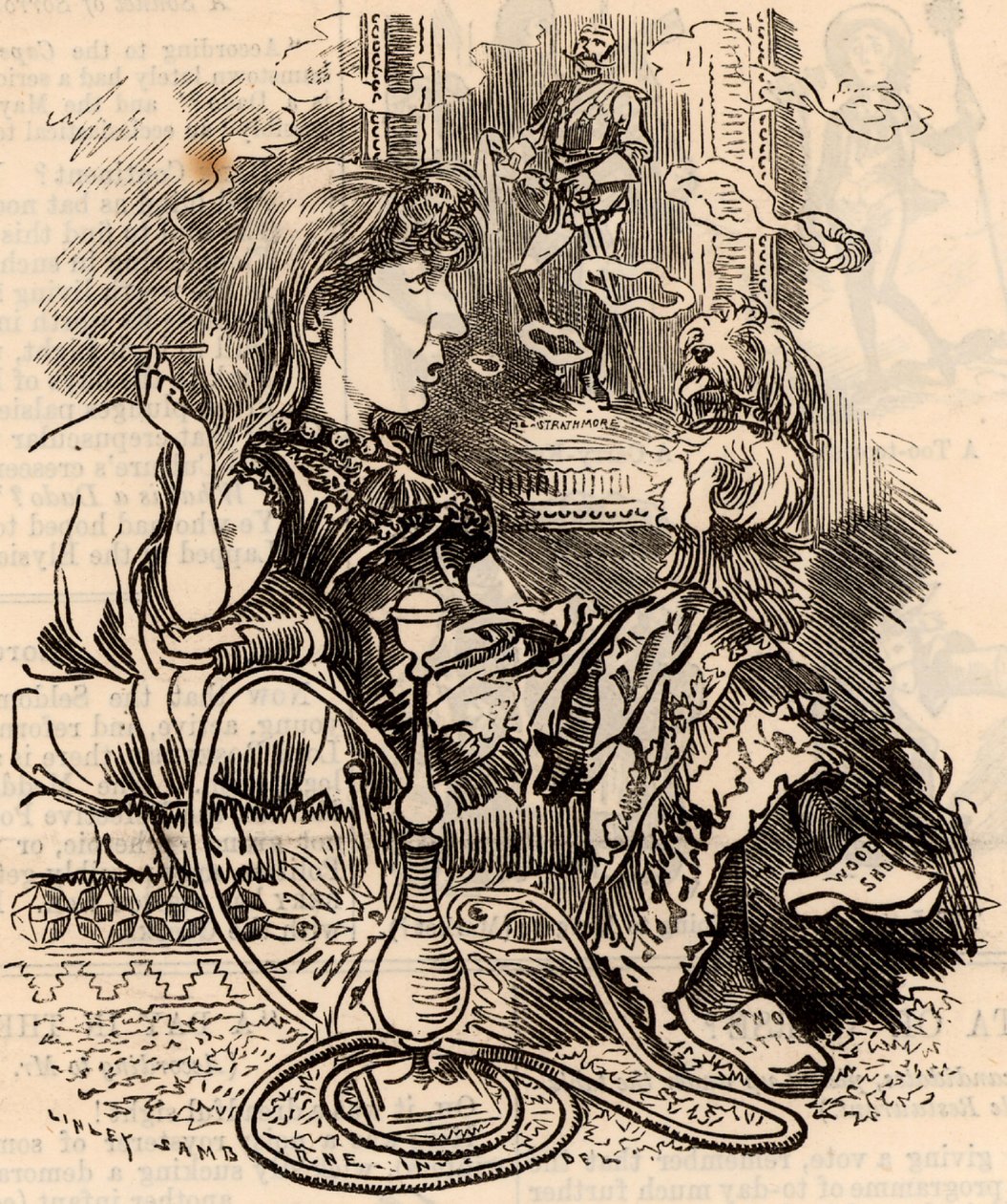 Ouida (1839-1908) de Edward Linley Sambourne