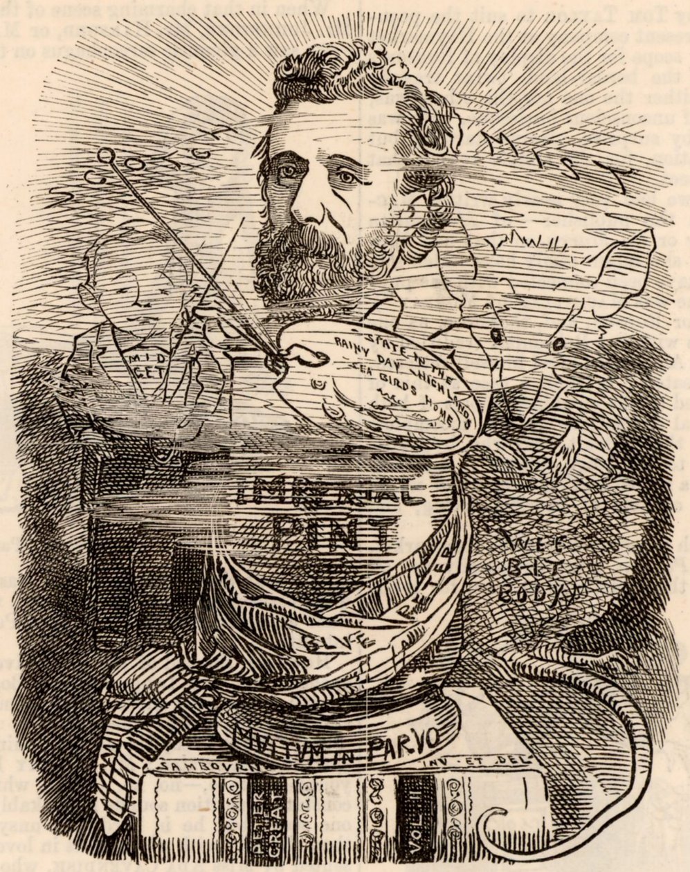 Retrato de Peter Graham de Edward Linley Sambourne
