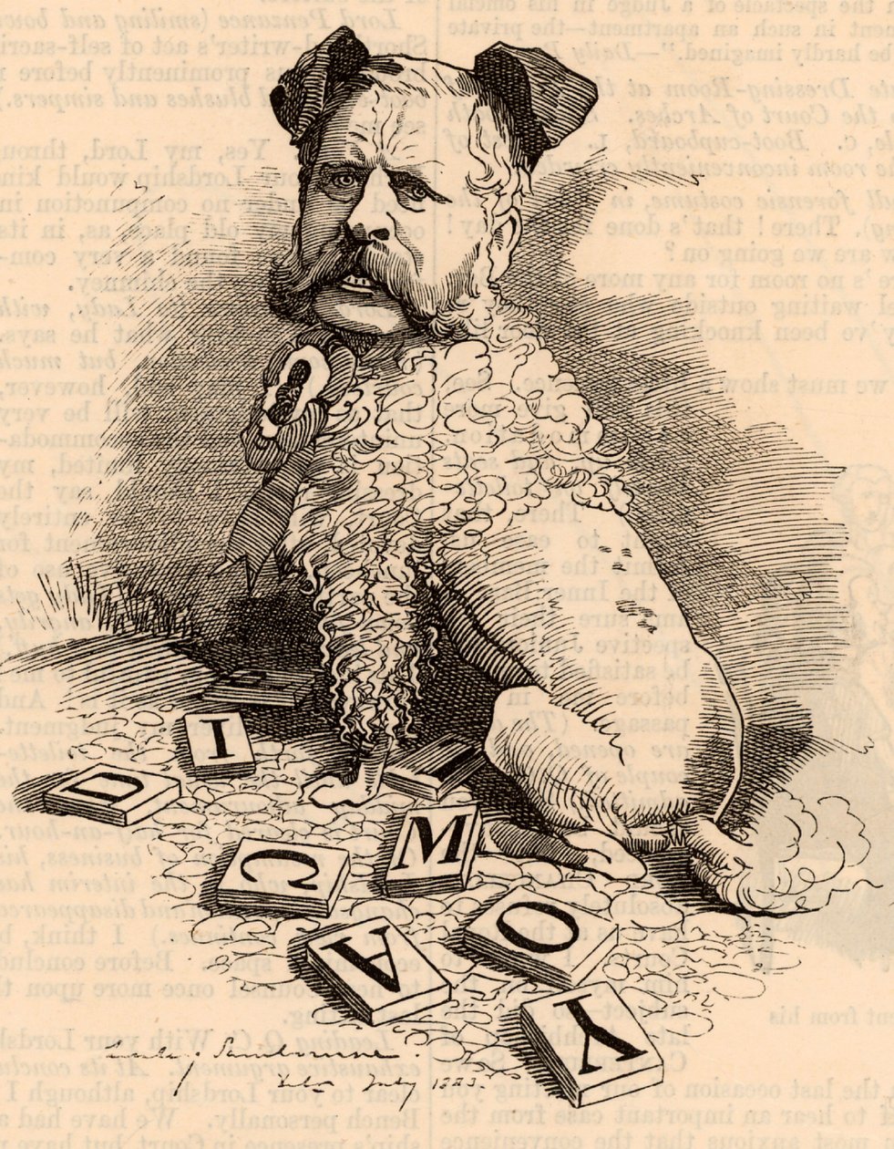 William Henry Waddington (1826-1894) de Edward Linley Sambourne