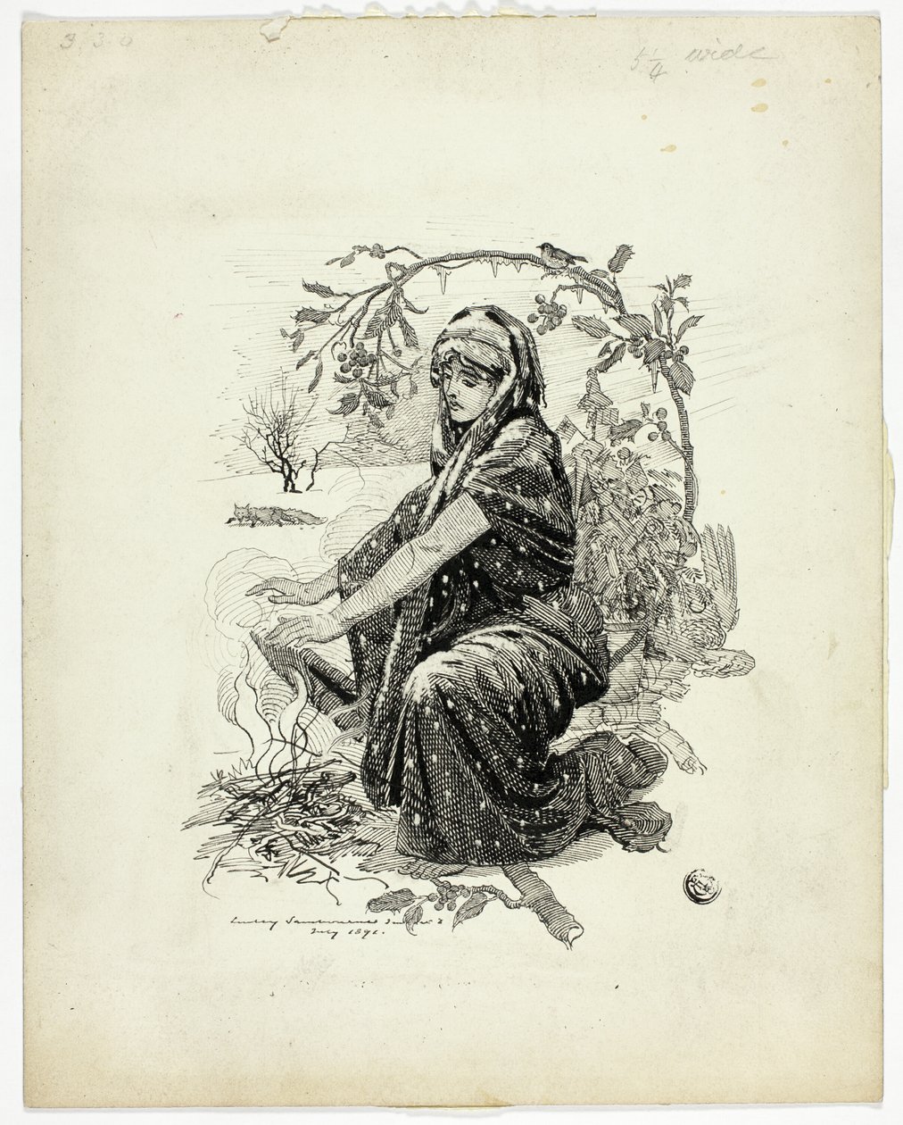 inverno de Edward Linley Sambourne
