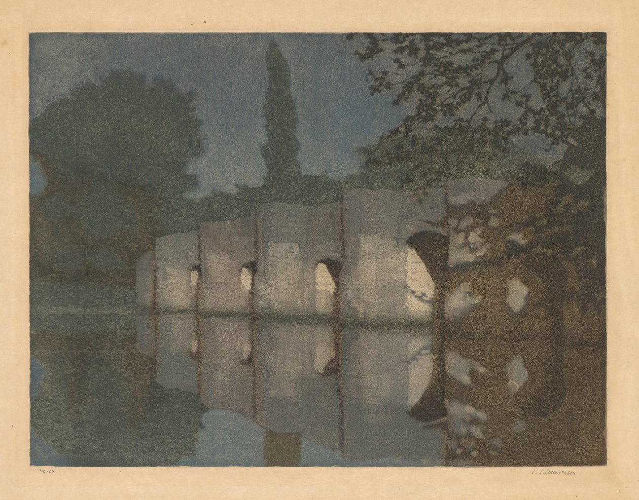 Ponte Stopham. de Edward Louis Laurenson