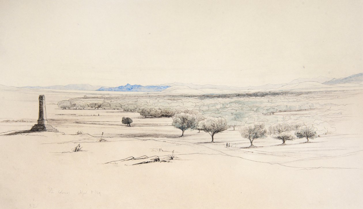 Colono de Edward & Lushington Franklin (1823 1901) Lear
