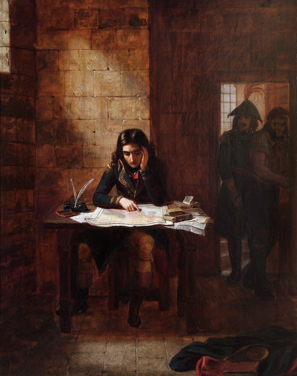Napoleão na Prisão de Nice em 1794 de Edward Matthew Ward