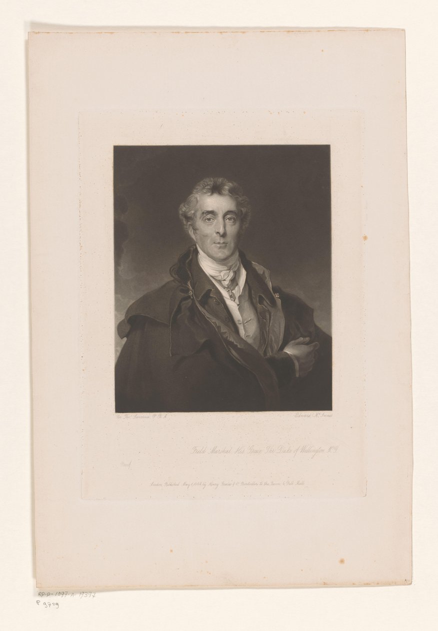 Portret van Arthur Wellesley
Marechal de Campo Sua Graça O Duque de Wellington (título sobre o objecto) de Edward McInnes