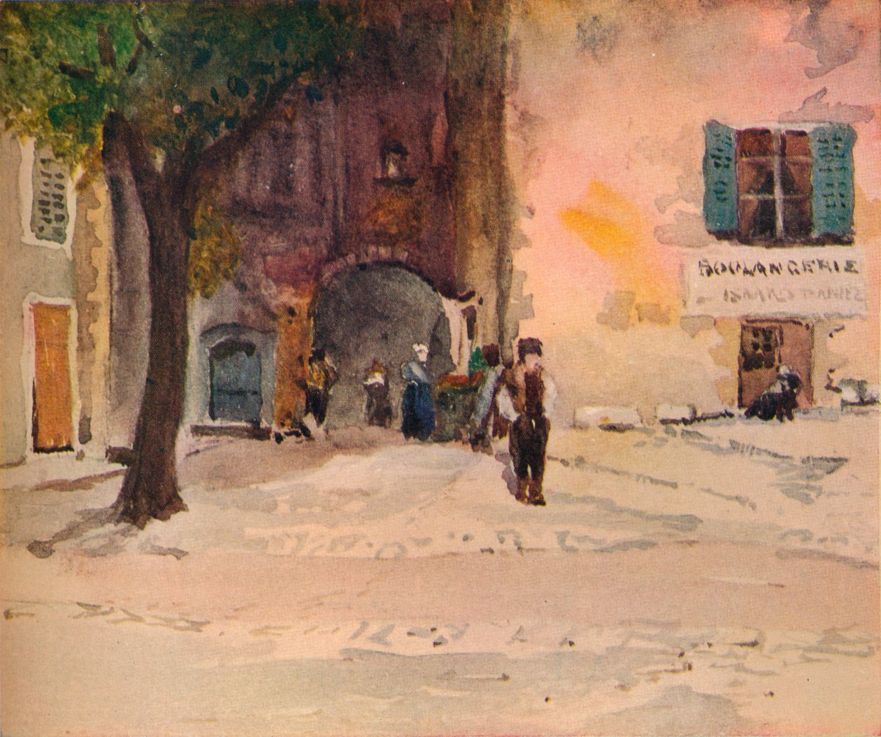 The Gateway, Tourettes, Provença, c1899 de Edward Millington Synge