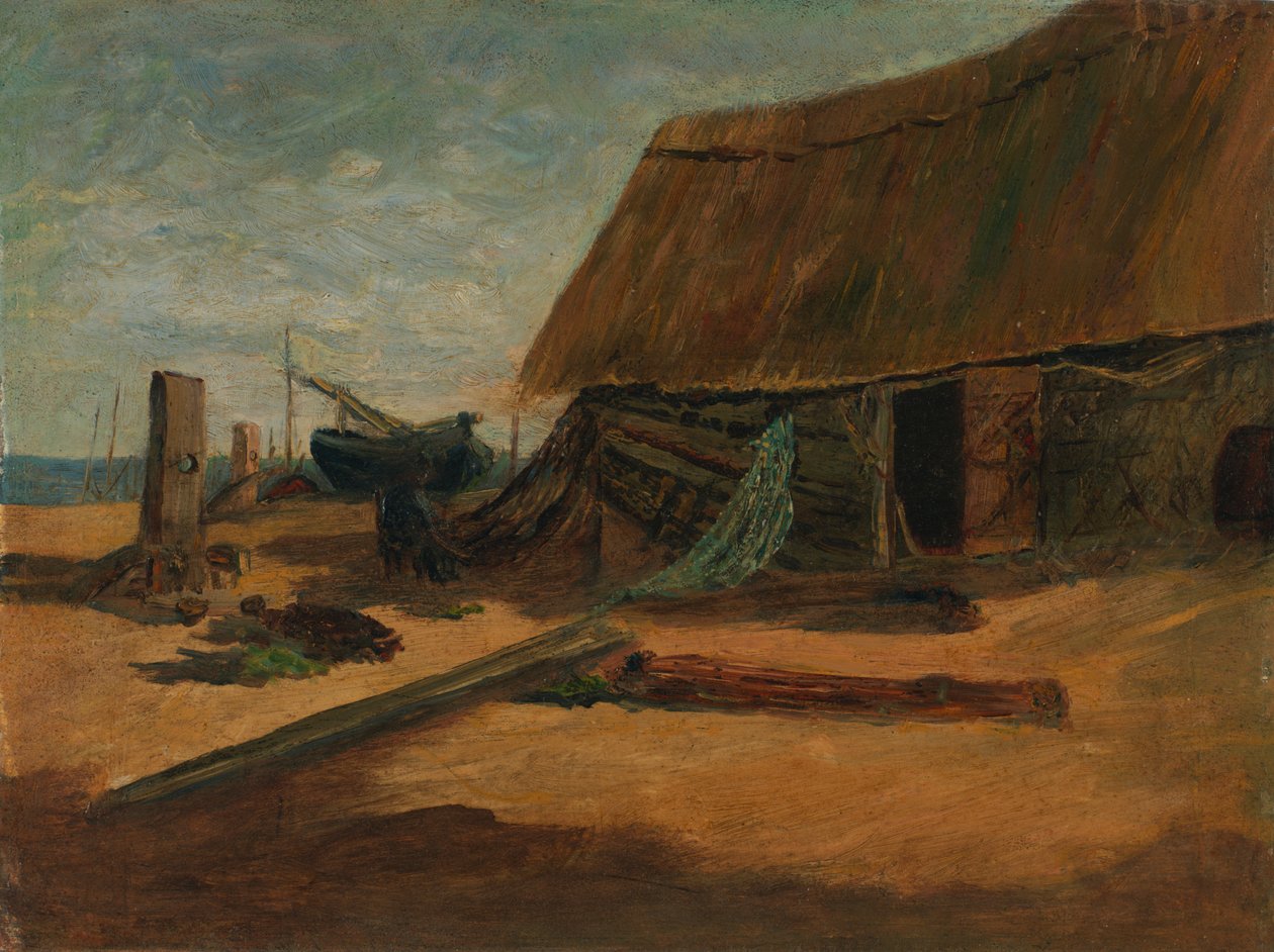 Barracas de pesca de Edward Mitchell Bannister