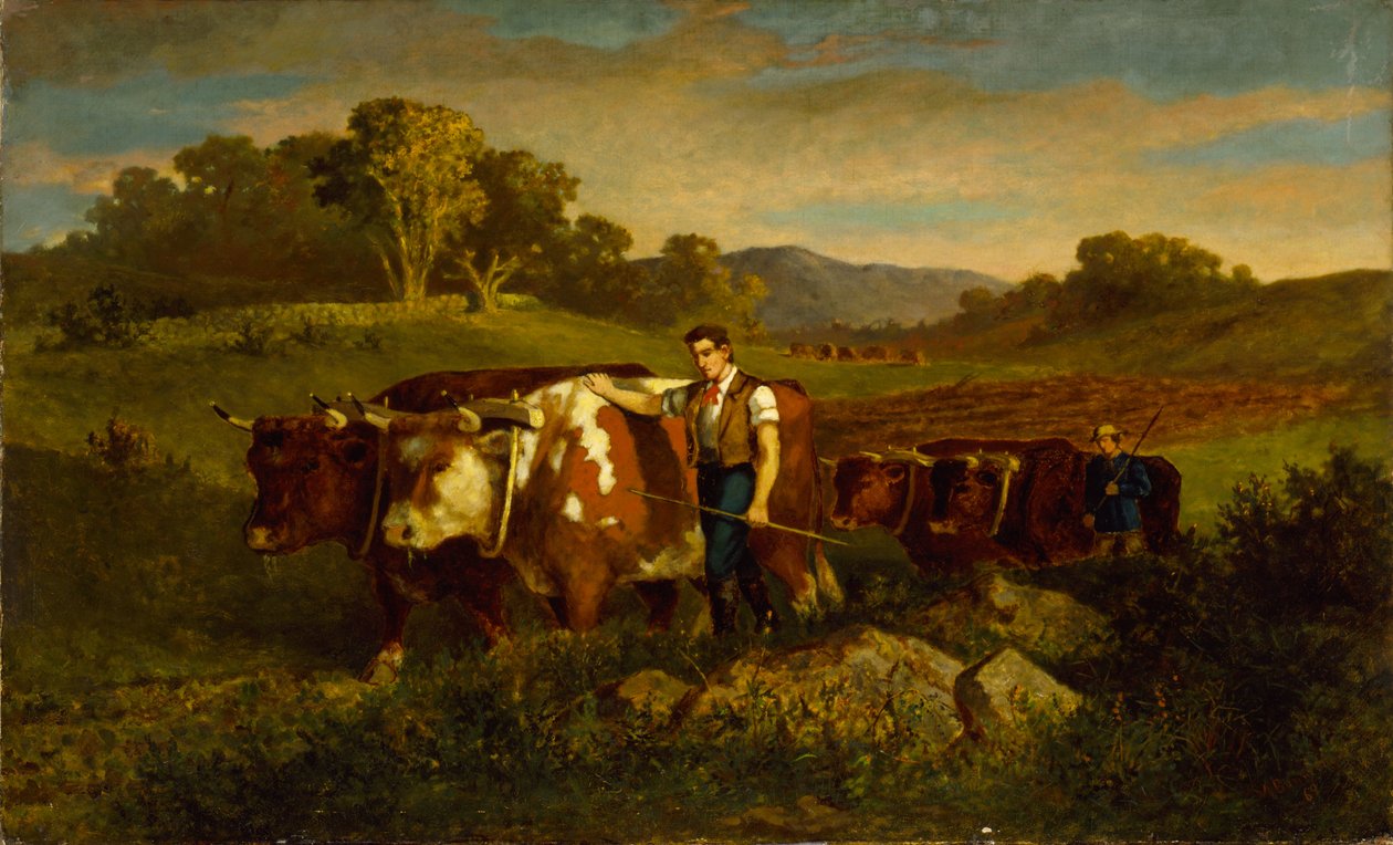 Pastores com vacas de Edward Mitchell Bannister