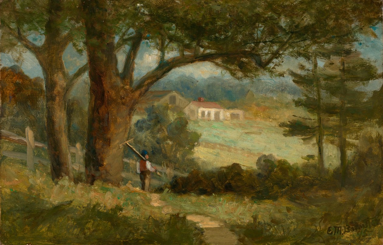 Para casa, 1895. de Edward Mitchell Bannister