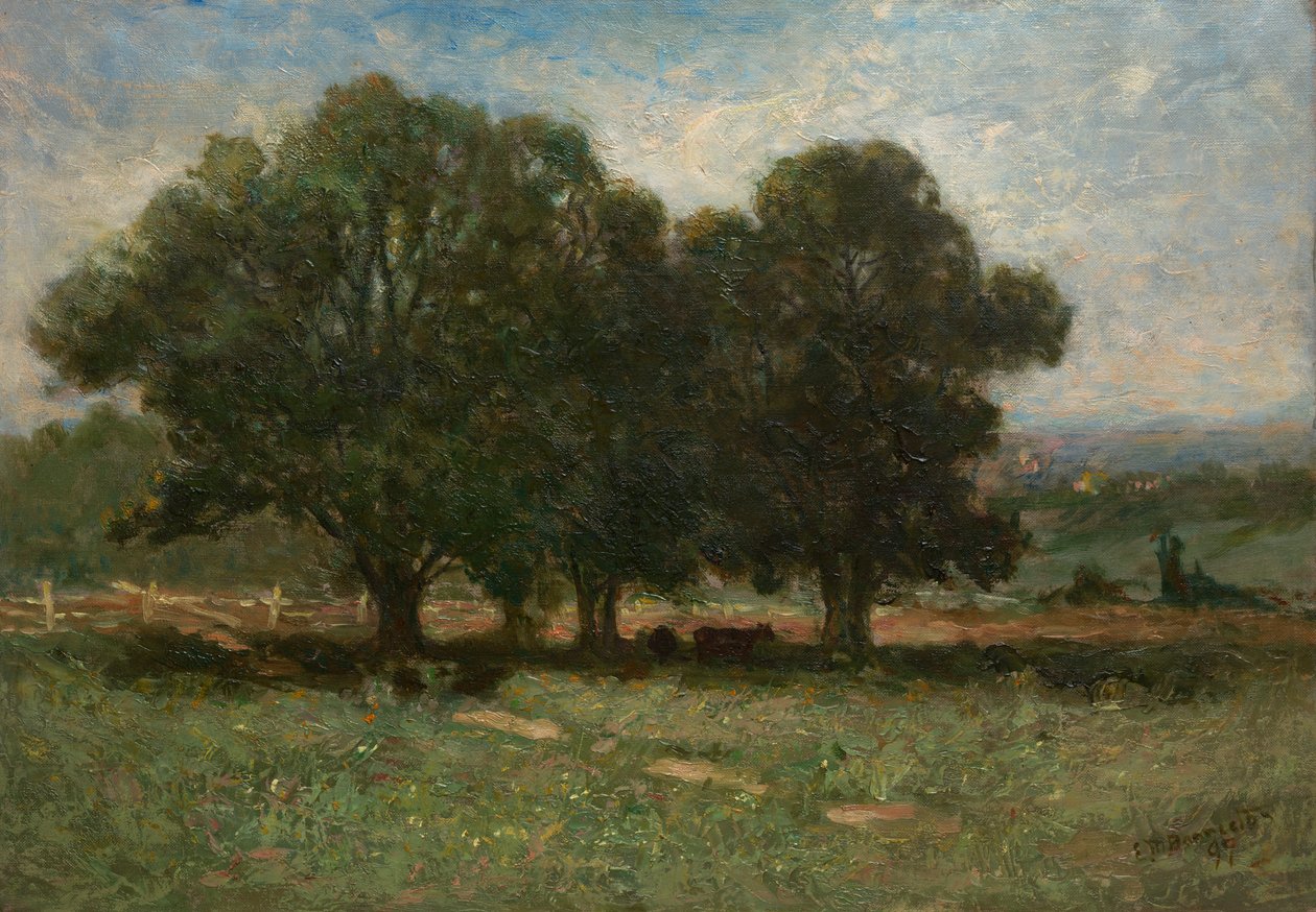 Paisagem, 1899. de Edward Mitchell Bannister