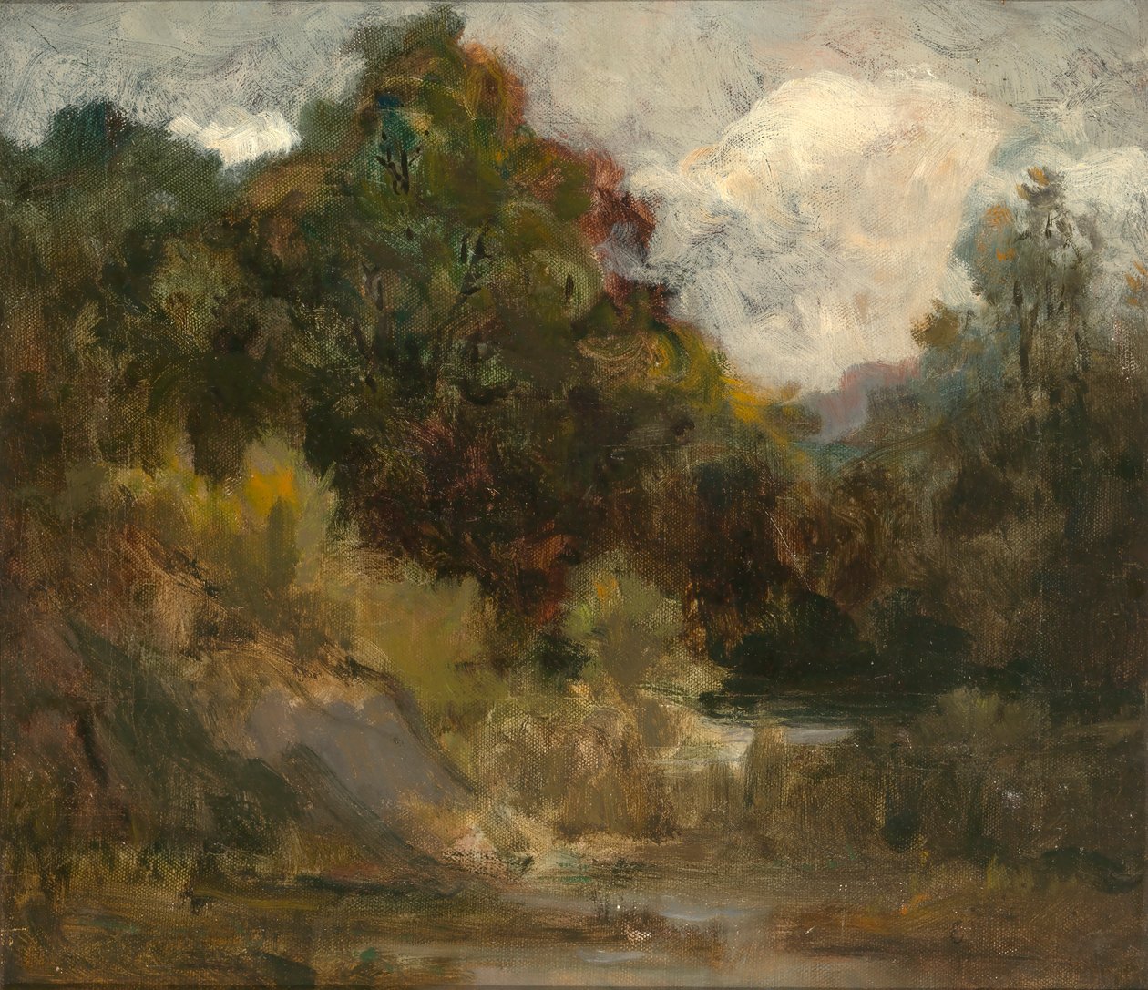 Árvores da paisagem, s.d. de Edward Mitchell Bannister