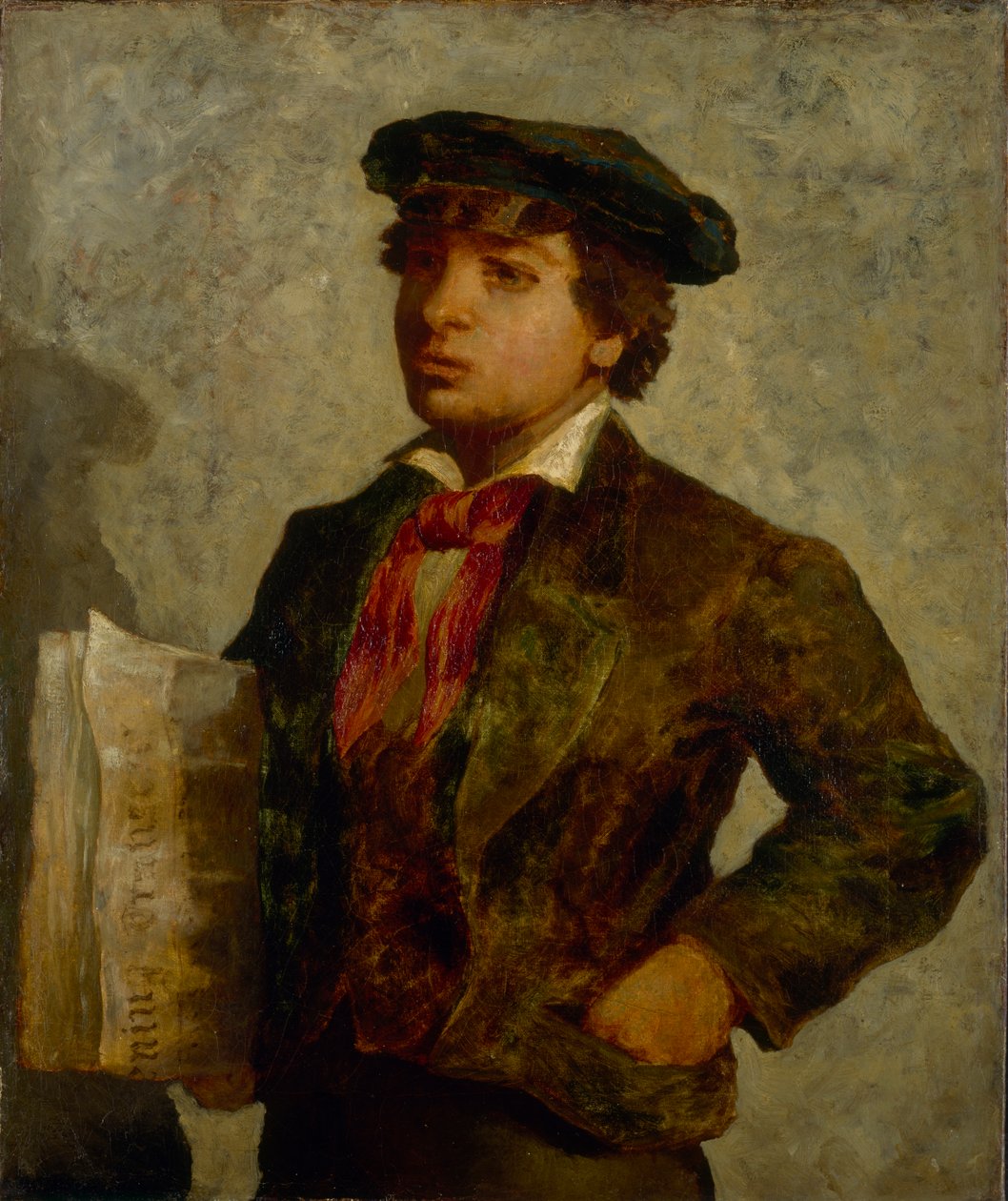Jornalista, 1869. de Edward Mitchell Bannister
