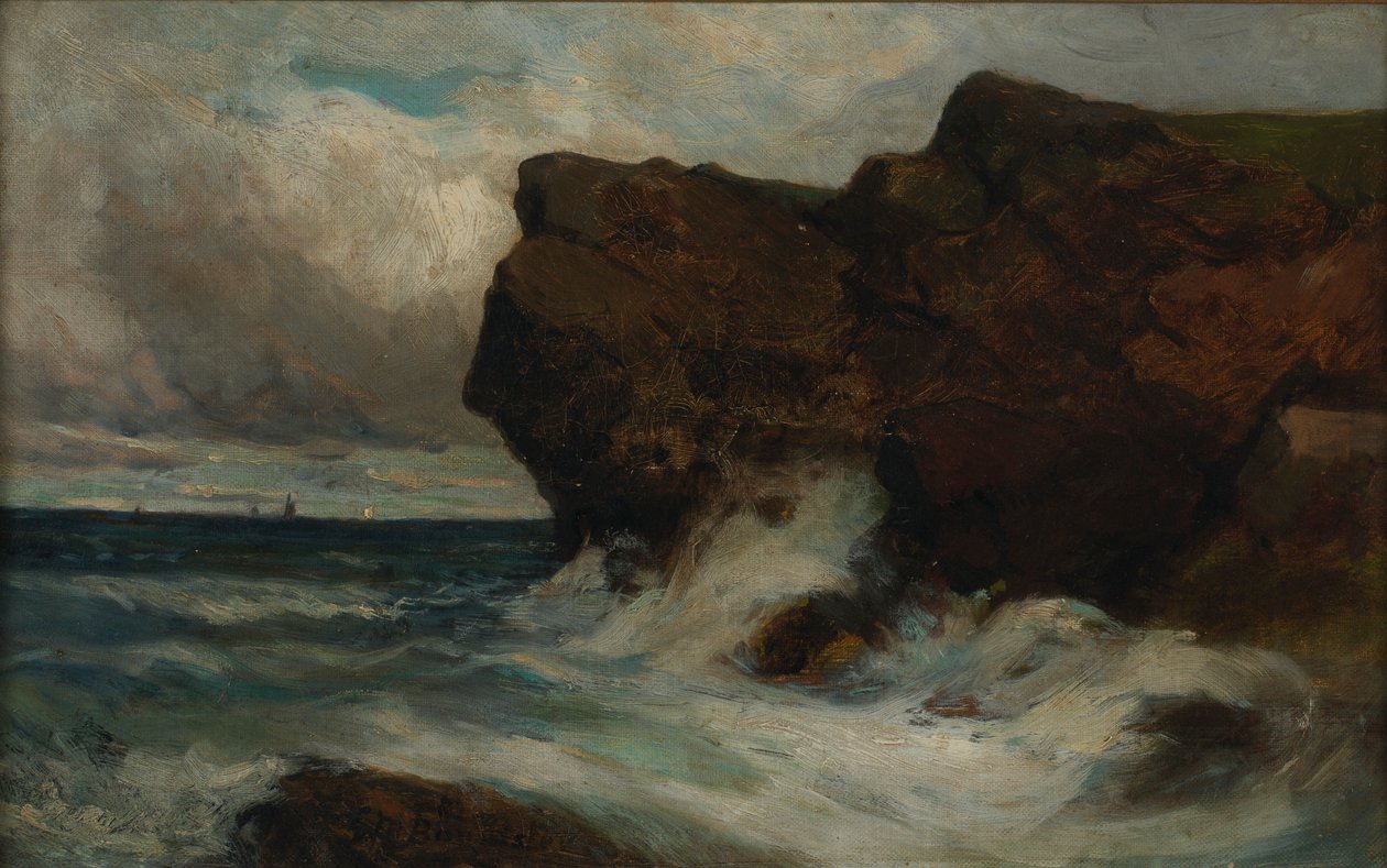 Falésias do Oceano de Edward Mitchell Bannister