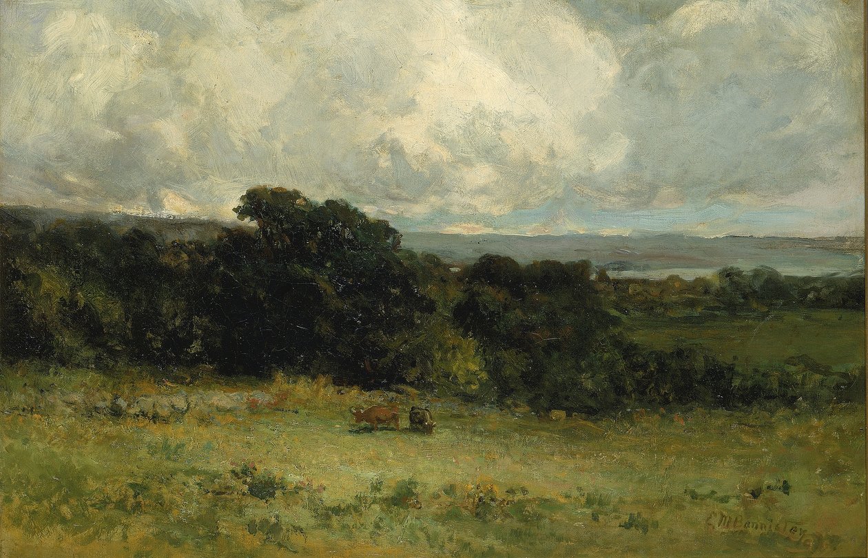 Pastos agradáveis de Edward Mitchell Bannister