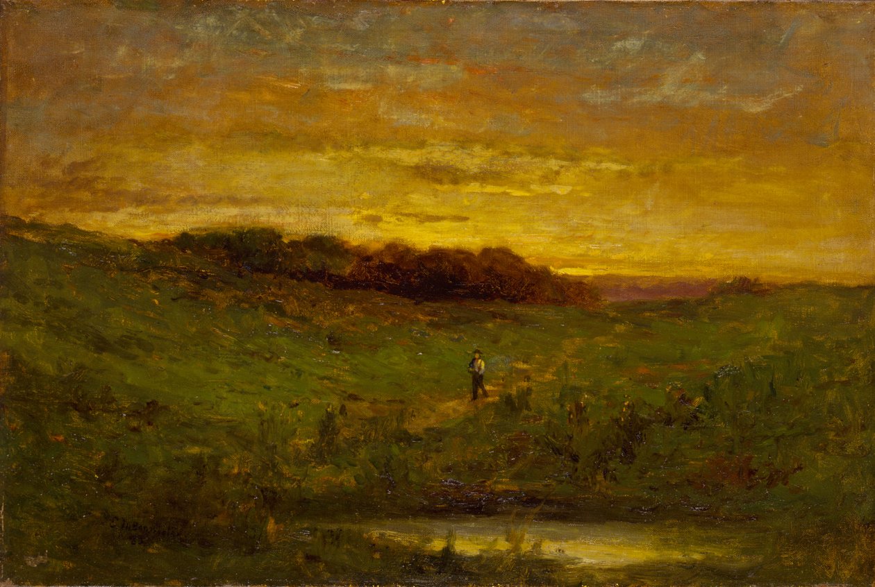 Pôr do sol de Edward Mitchell Bannister