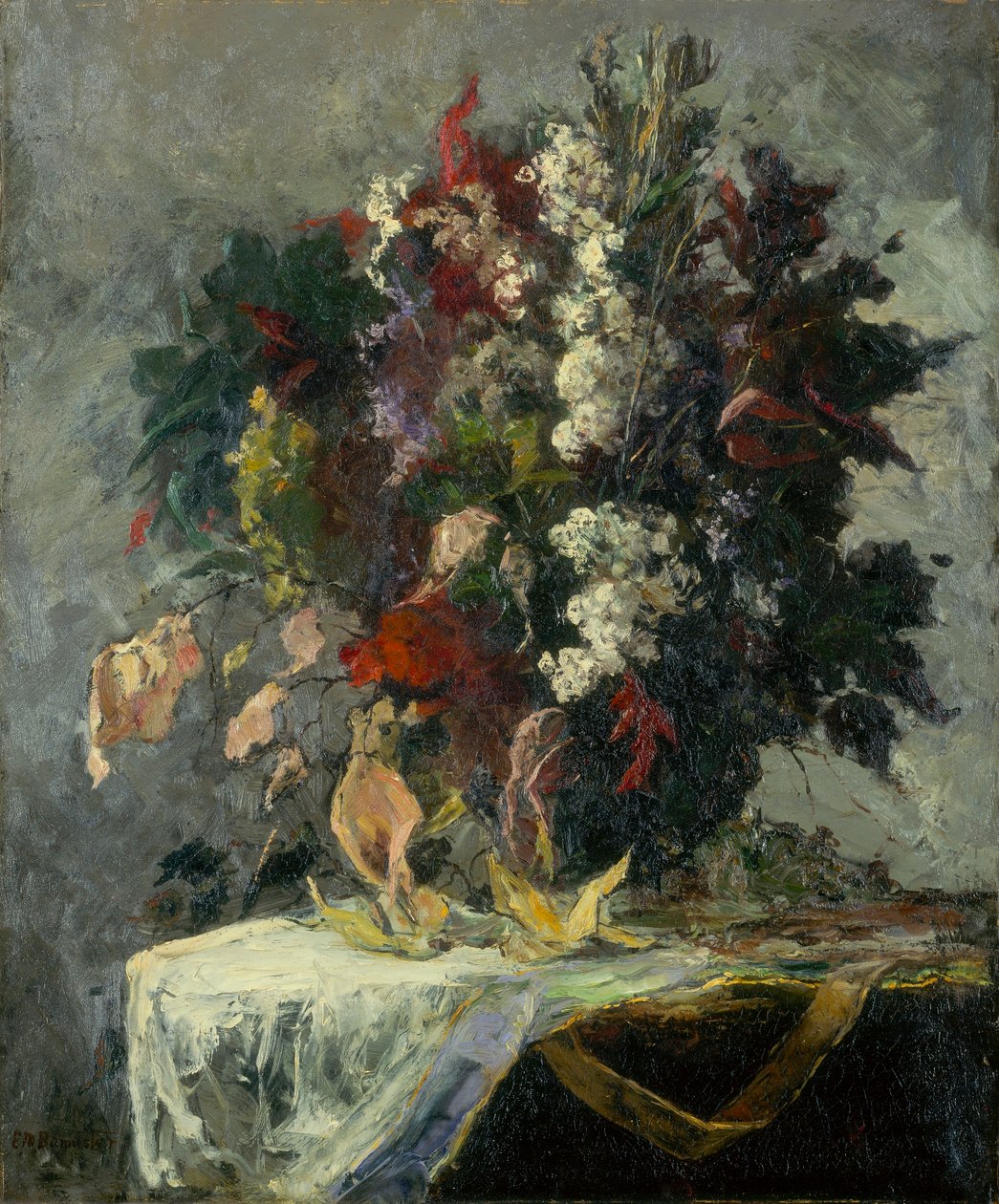 Sem título (natureza morta floral) de Edward Mitchell Bannister