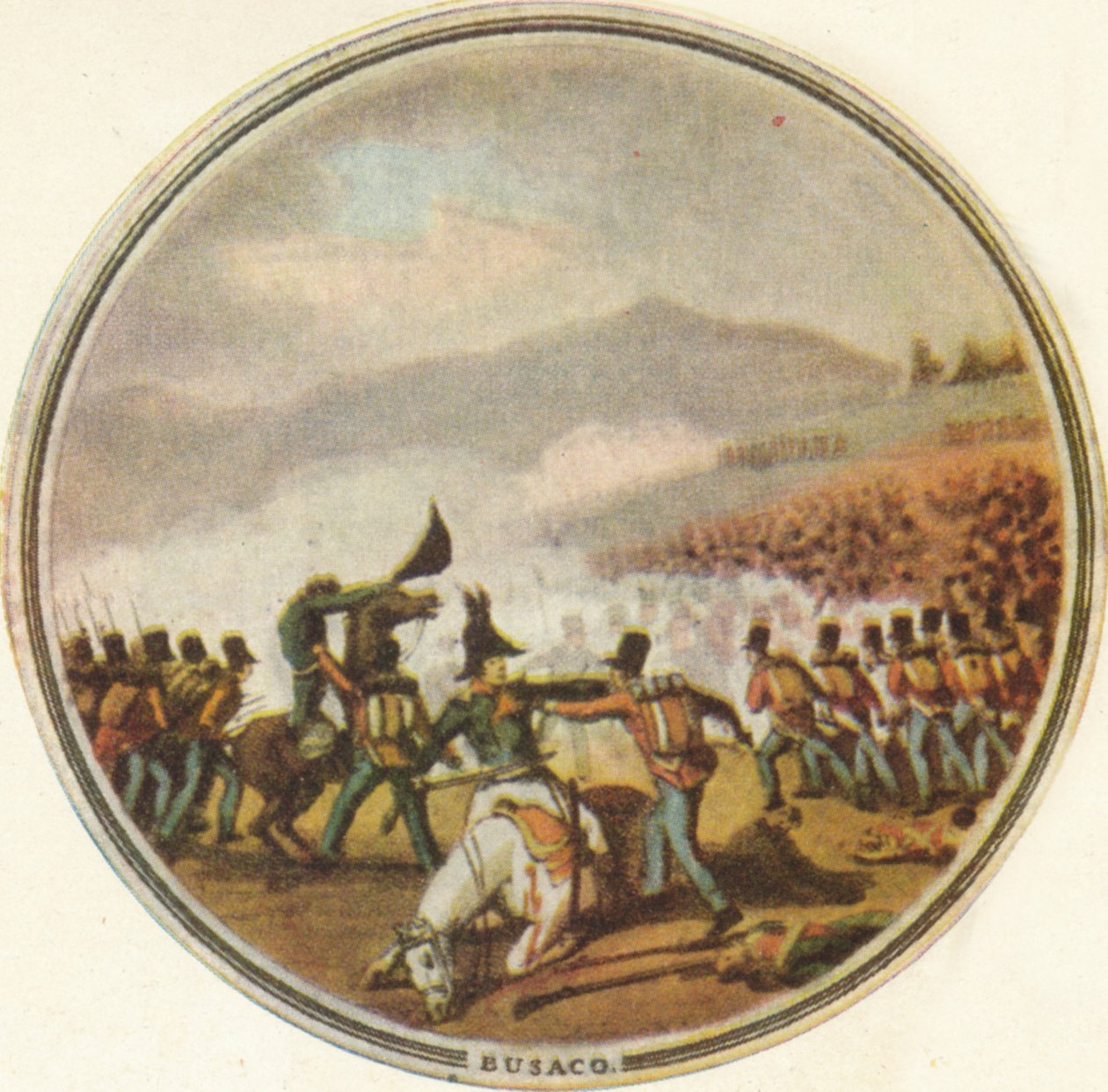 Batalha de Busaco, 1815, 1910 de Edward Orme