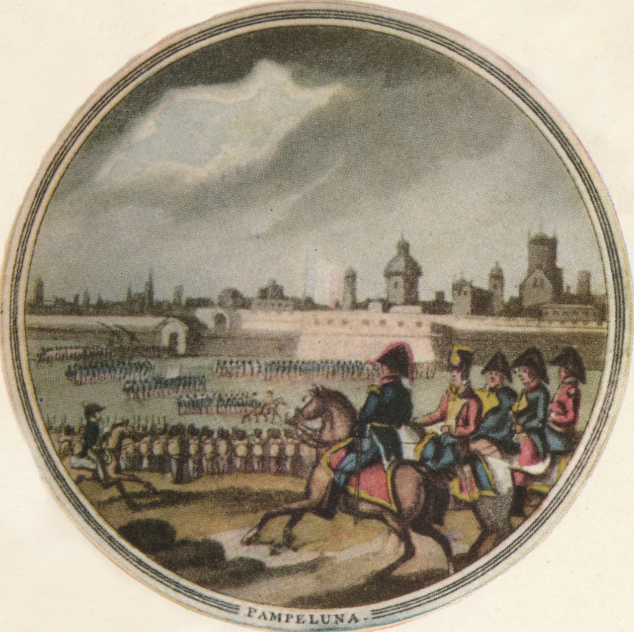 Batalha de Pamplona, 1815, 1910 de Edward Orme