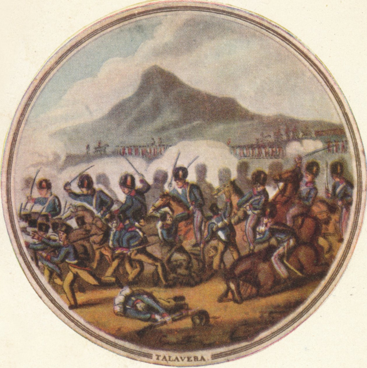 Batalha de Talavera, 1815, 1910 de Edward Orme