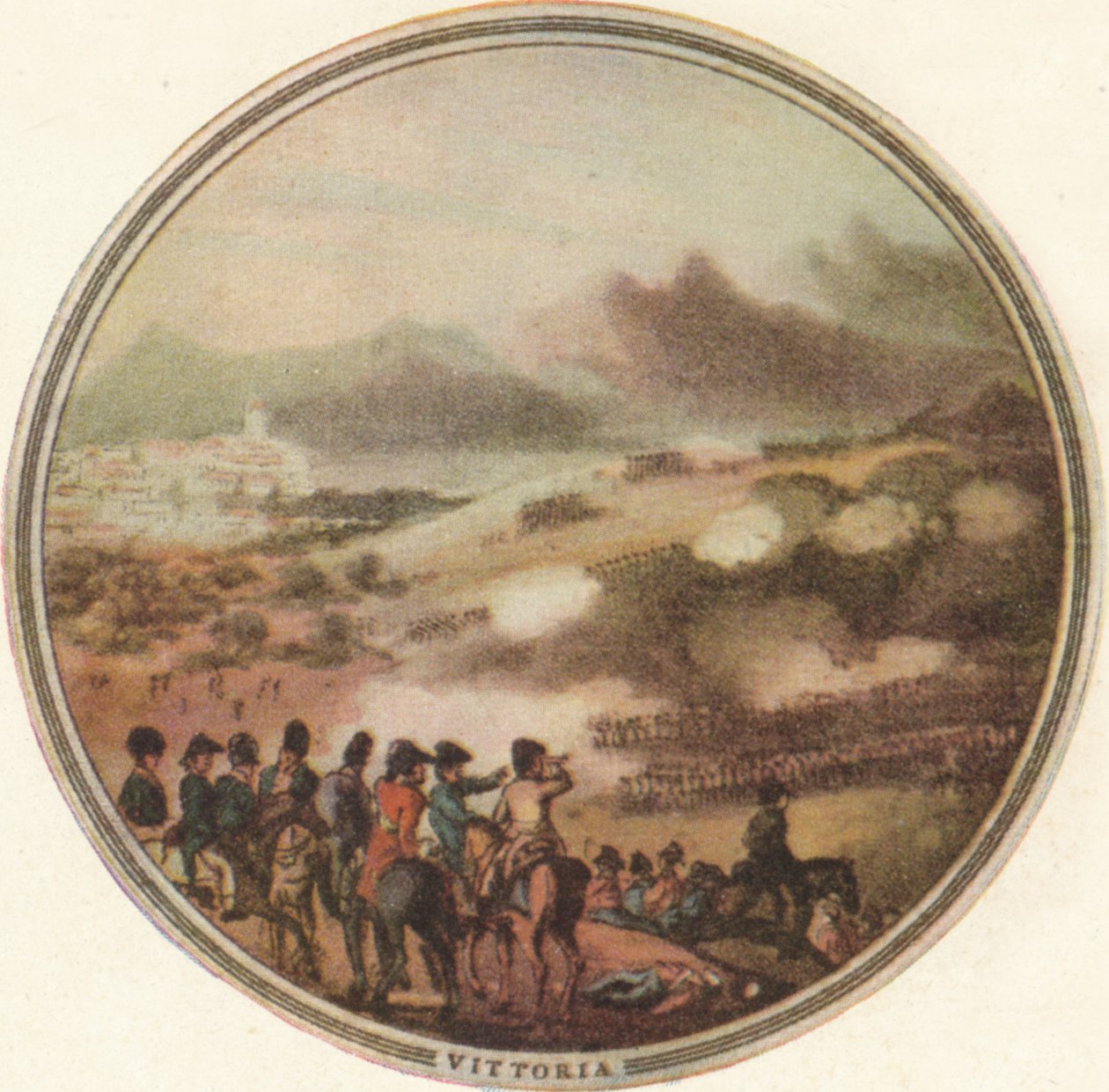 Batalha da Vitória, 1815 1910 de Edward Orme