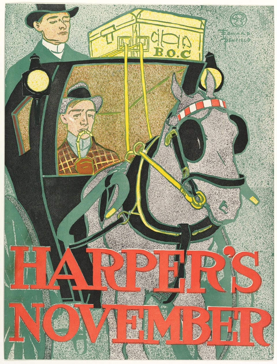 Harpers New Monthly Magazine, novembro de 1896 de Edward Penfield
