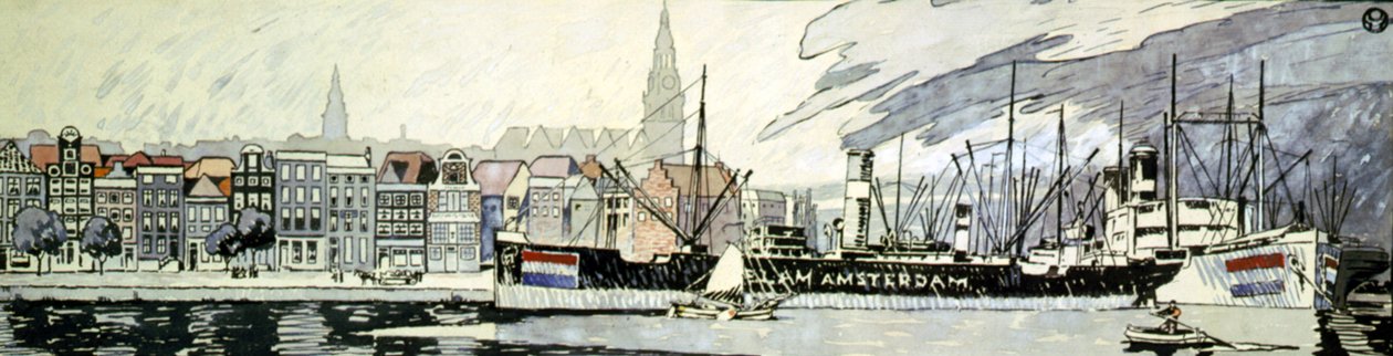 A Holanda e os seus navios de Edward Penfield