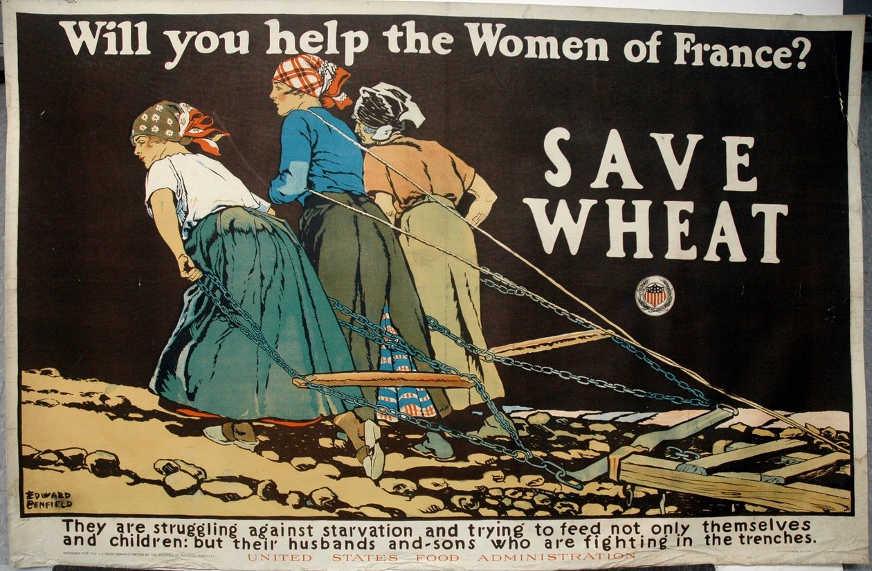 Vai ajudar as mulheres de França de Edward Penfield