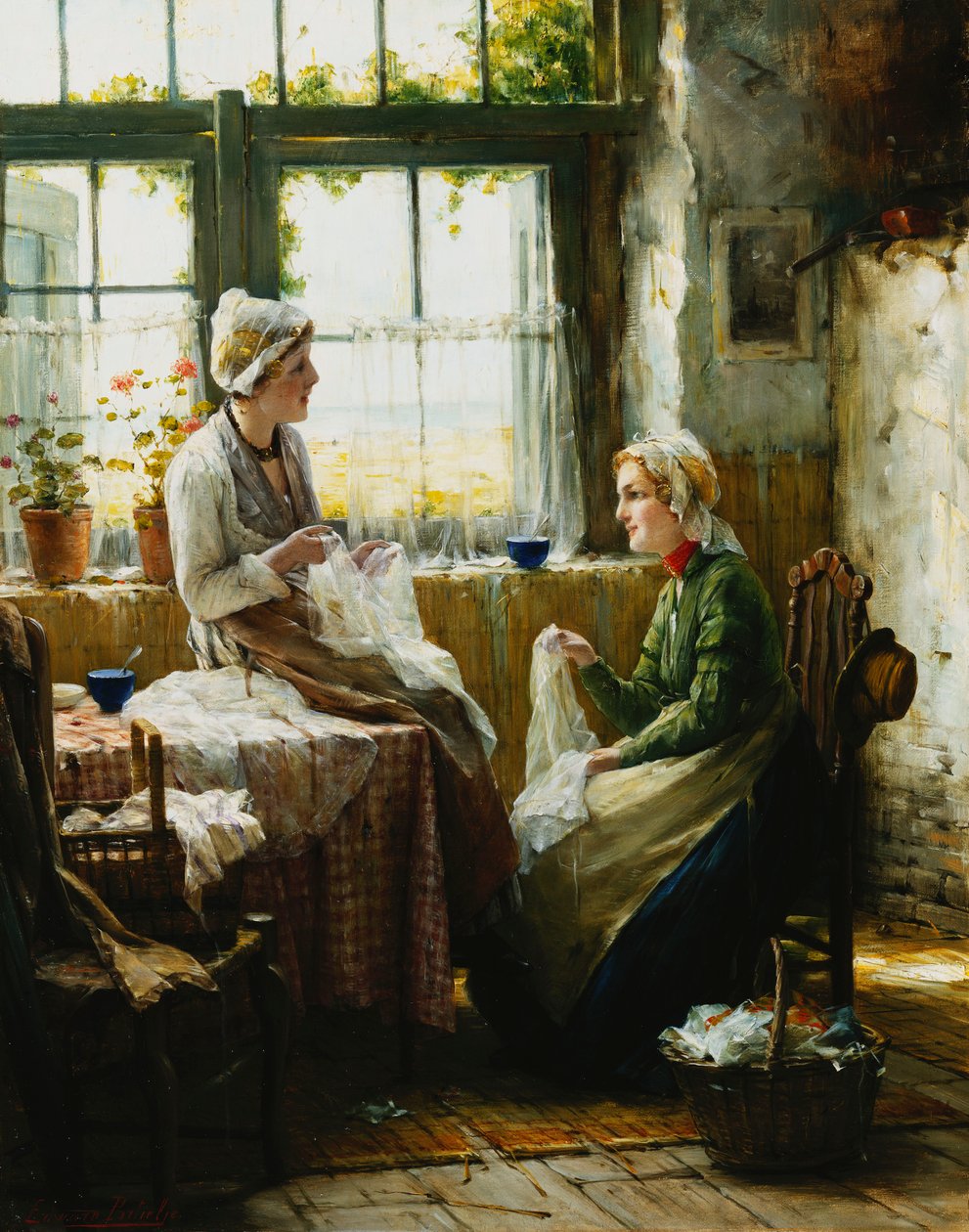 A costureira de Edward Portielje