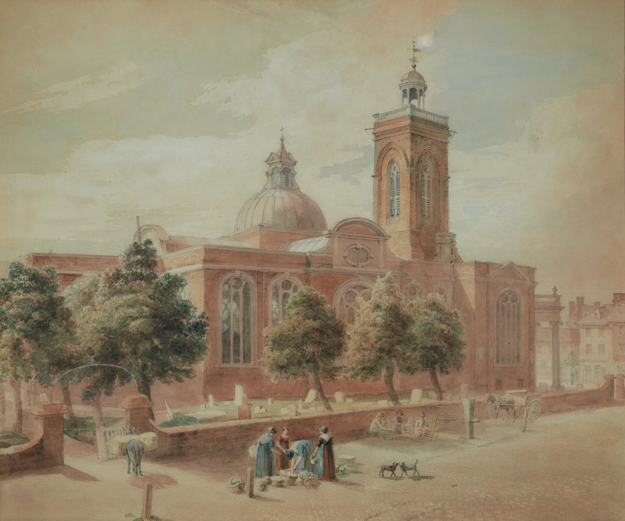 Igreja de Todos os Santos, Northampton de Edward Pretty