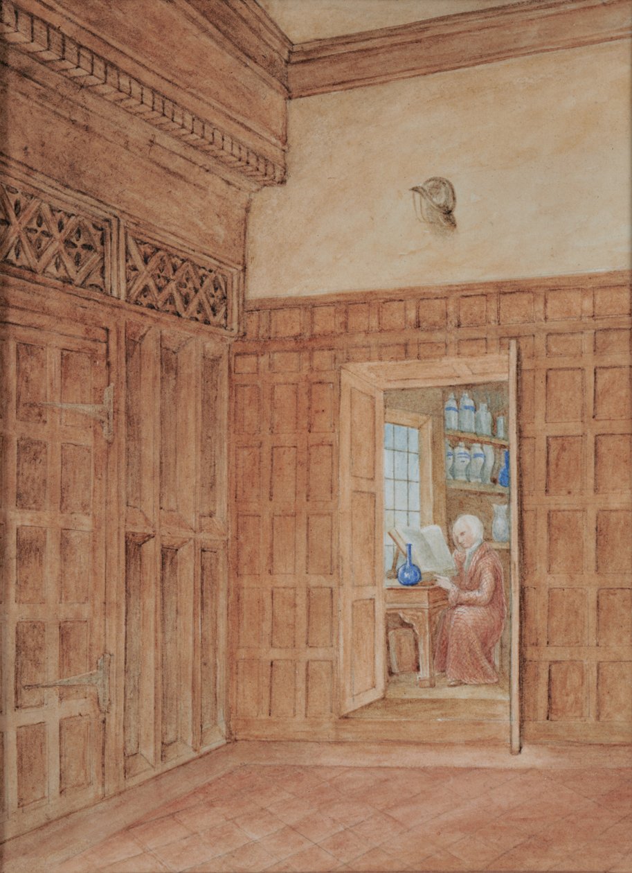 Canto do The Great Hall mostrando a cirurgia do Dr. Charles de Edward Pretty