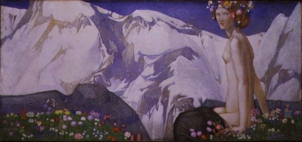 Flora dos Alpes de Edward Reginald Frampton