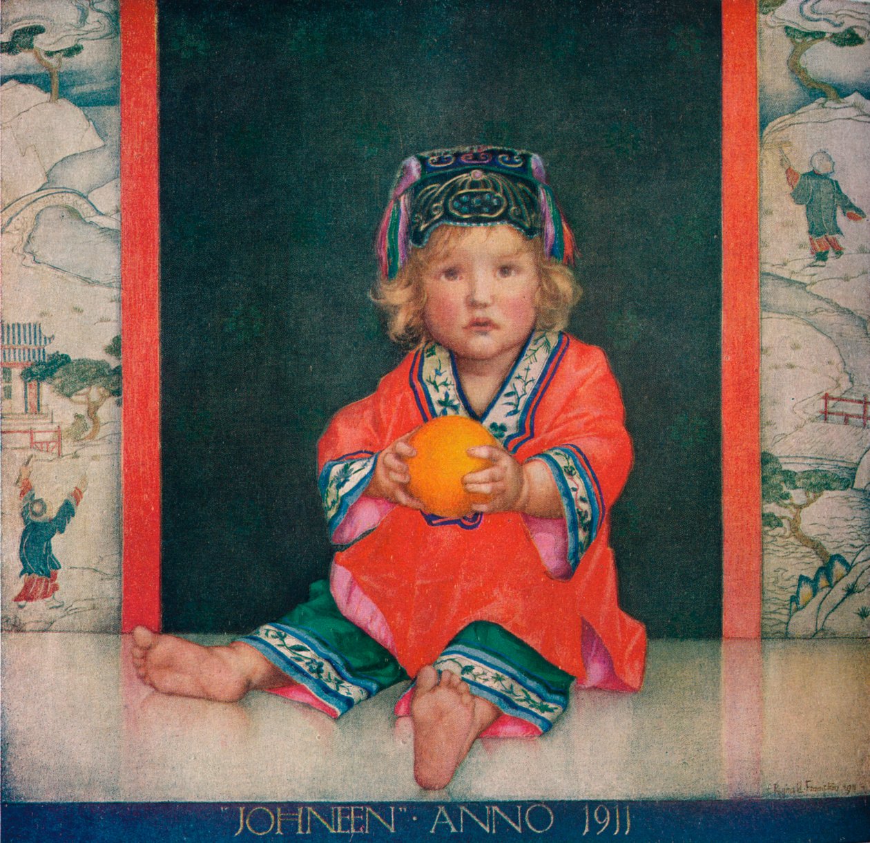 Johneen, filho do Sr. e Sra. John Noble, 1911, 1919 de Edward Reginald Frampton