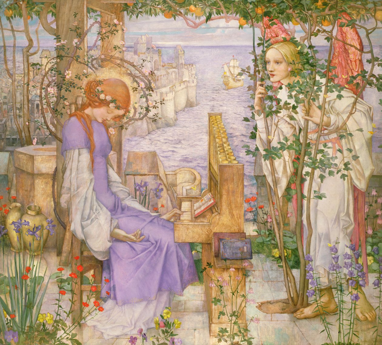 São Cecília, c.1904 de Edward Reginald Frampton