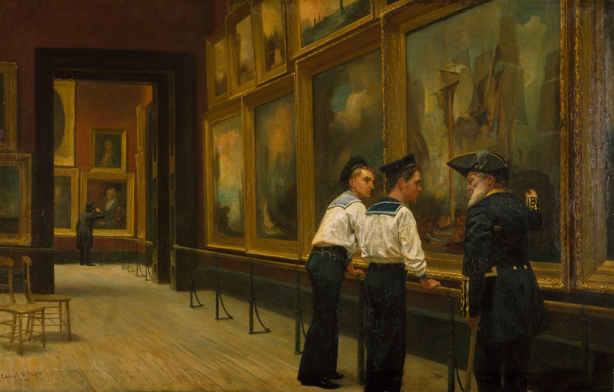 "" Foi uma vitória famosa ", 1883 de Edward Richard Taylor
