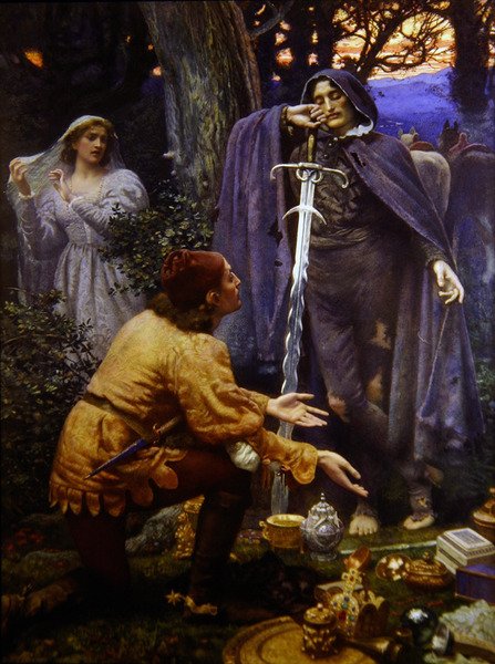 A Noiva de Bertuccio de Edward Robert Hughes