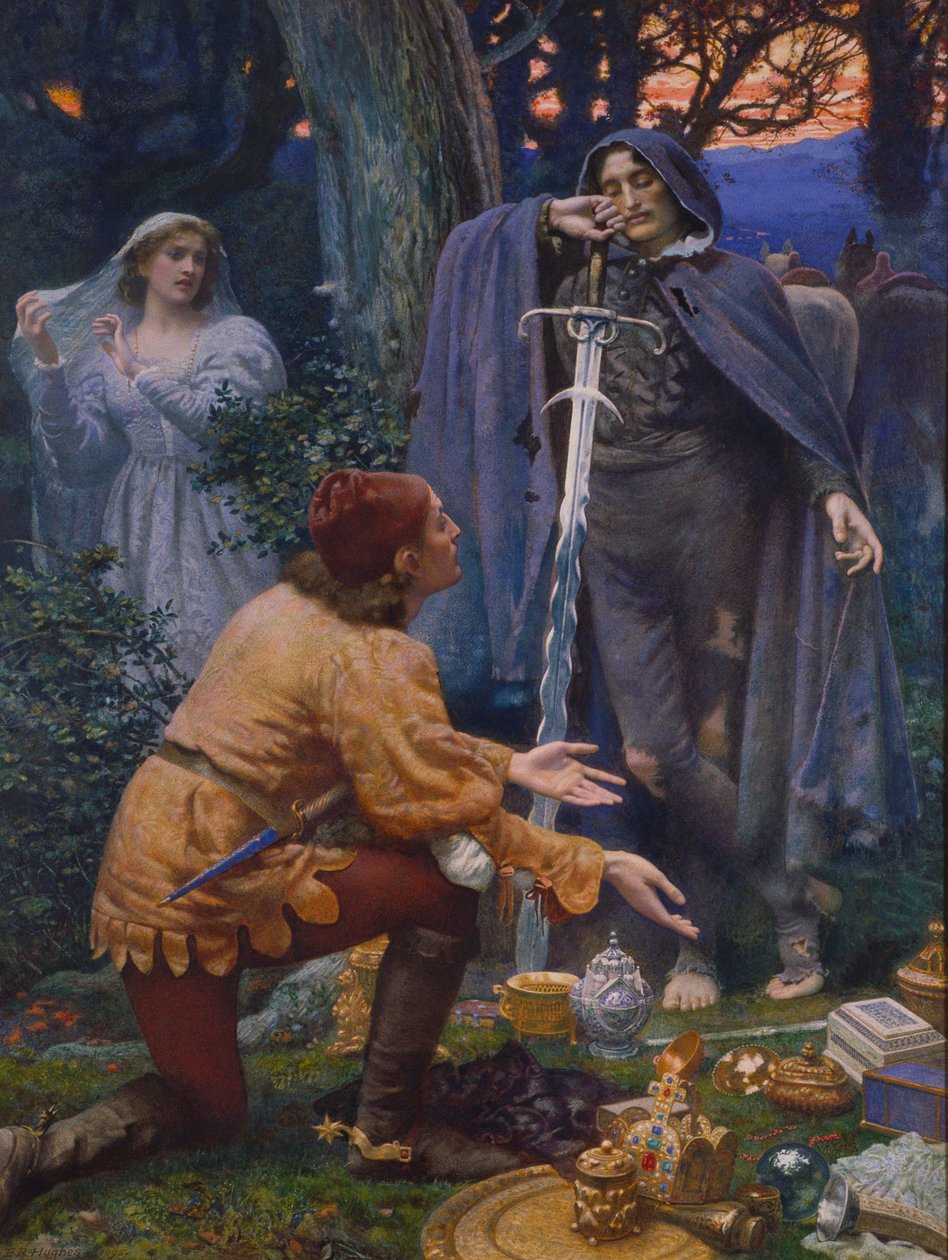 Noiva de Bertuccio, 1895 de Edward Robert Hughes