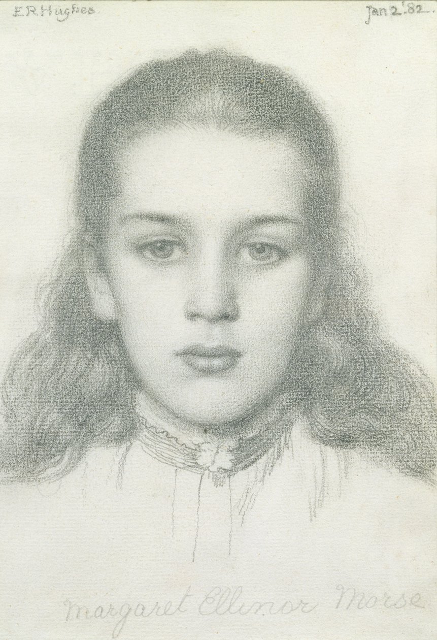 Margaret Ellinor Morse, 2 de janeiro de 1882 de Edward Robert Hughes