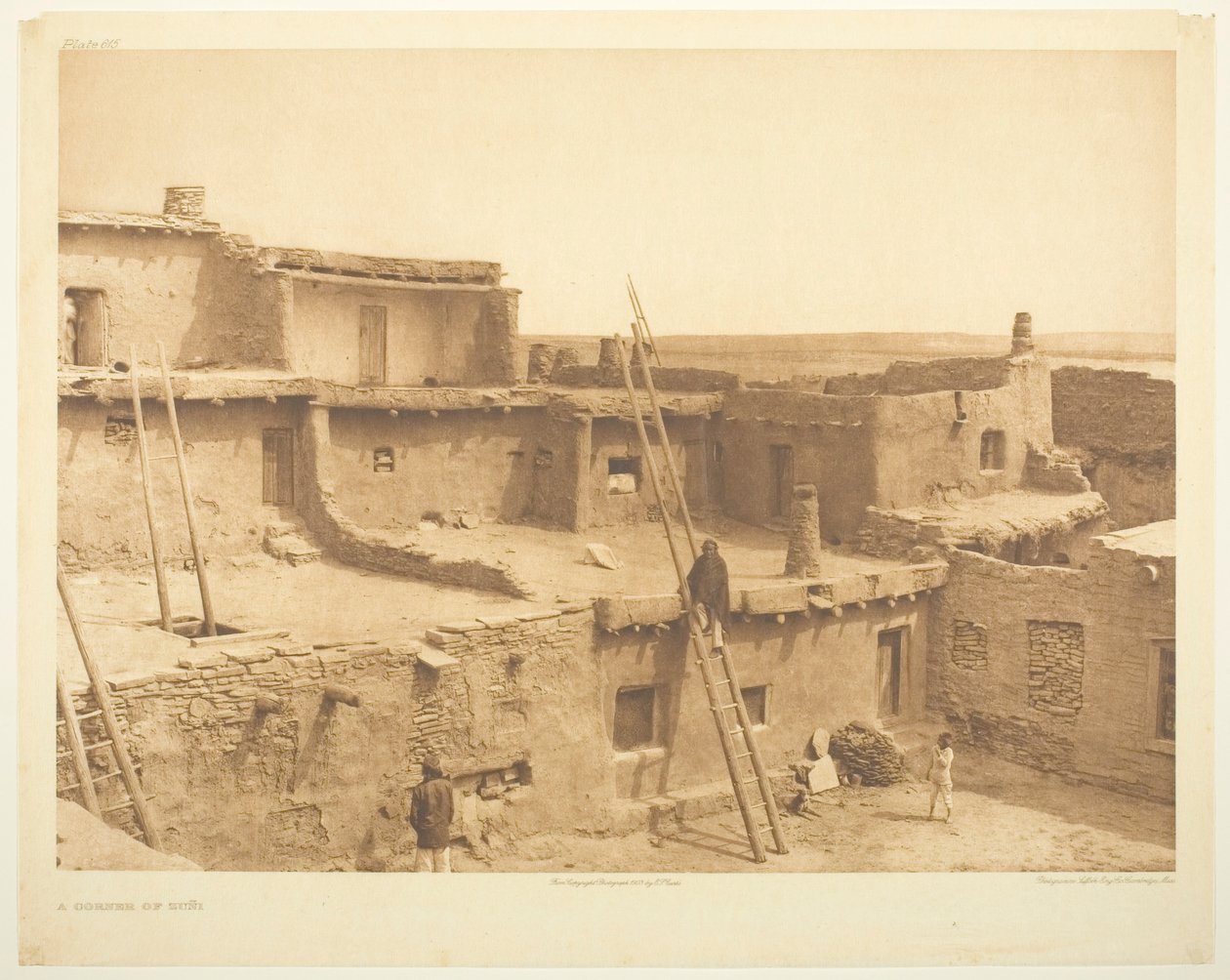 Um canto de Zuni de Edward S. Curtis