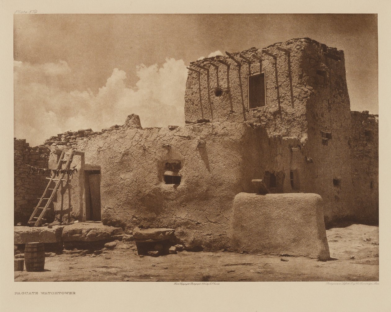 Torre de Vigia de Paguate de Edward S. Curtis
