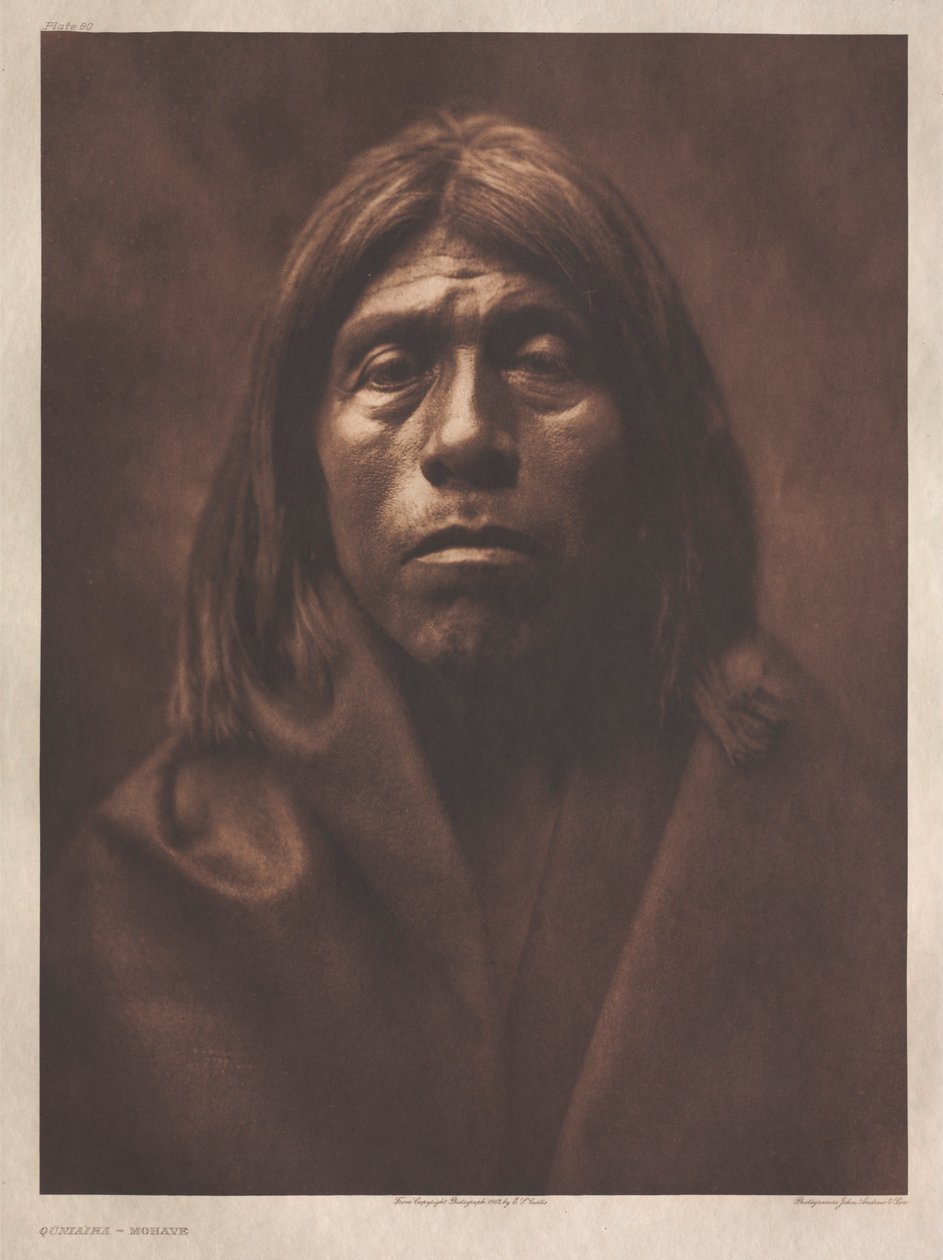 Portfolio II, Chapa 60 / Quniáika-Mohave de Edward S. Curtis