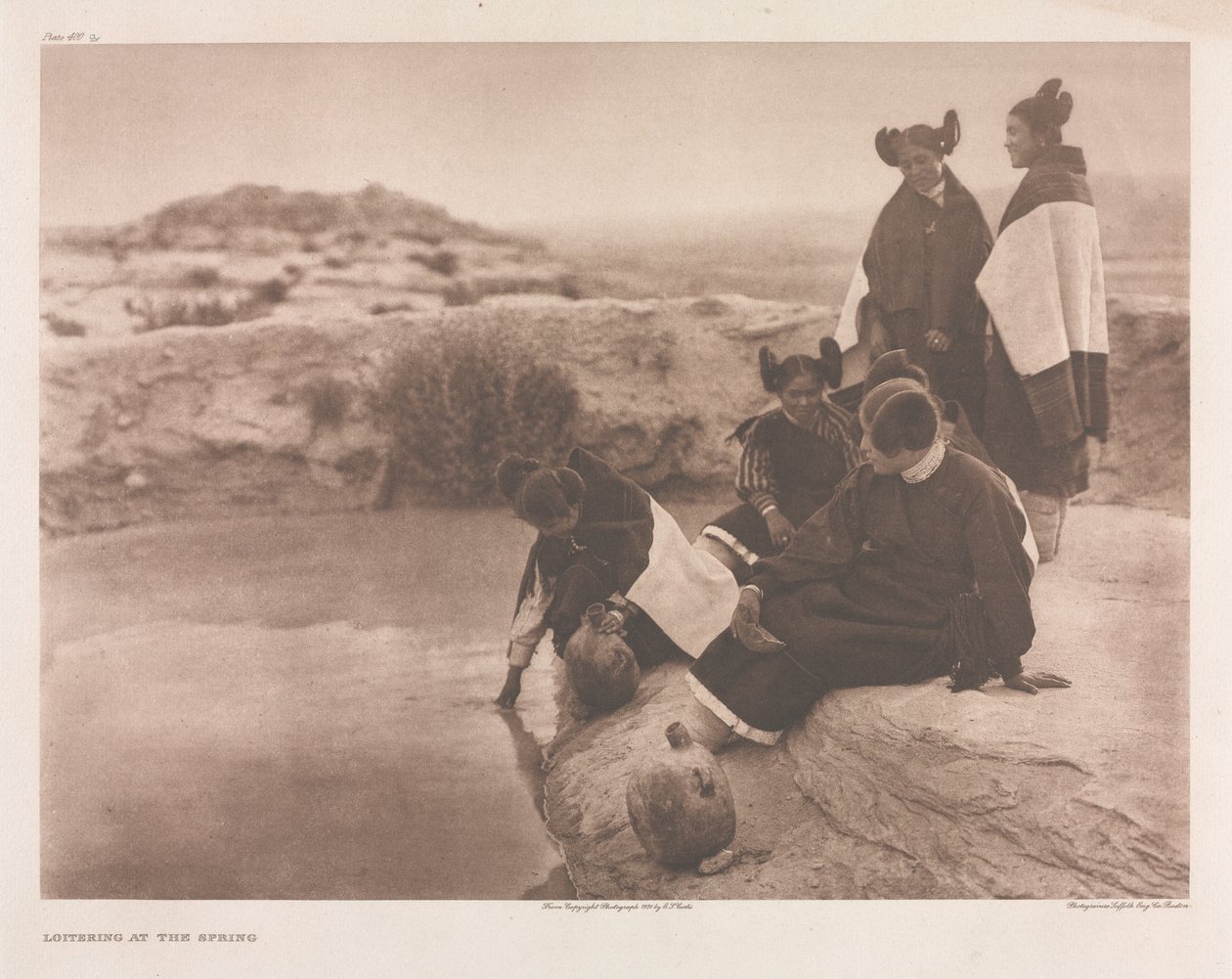 Portfólio XII, Placa 400(b)-435 de Edward S. Curtis