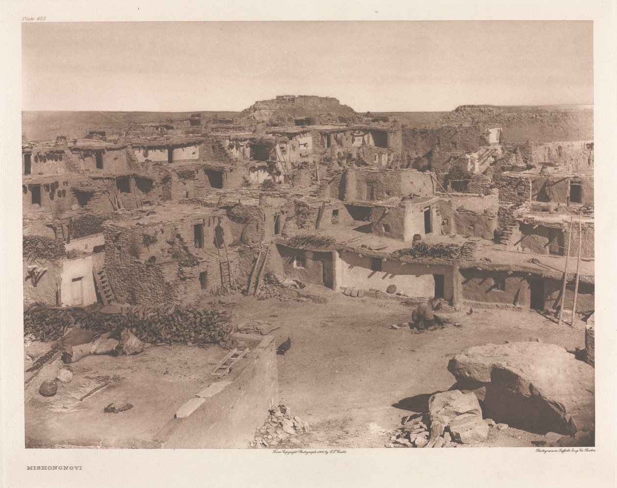 Portfólio KI, Placa 425: Mishongnovi de Edward S. Curtis
