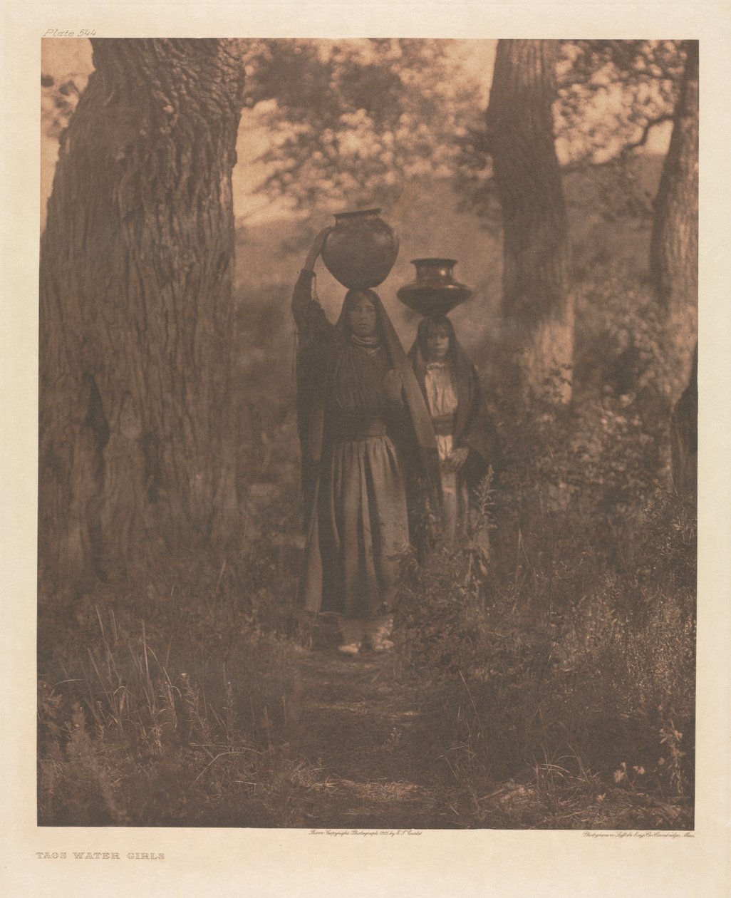 Portfolio XVI, Plates 544- 579 de Edward S. Curtis