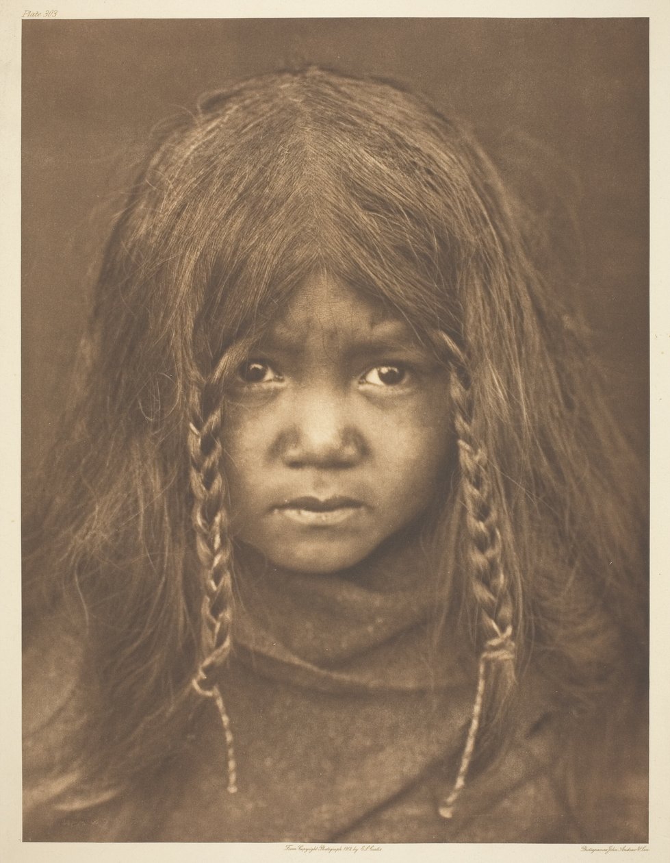 Rapaz Quilceno de Edward S. Curtis